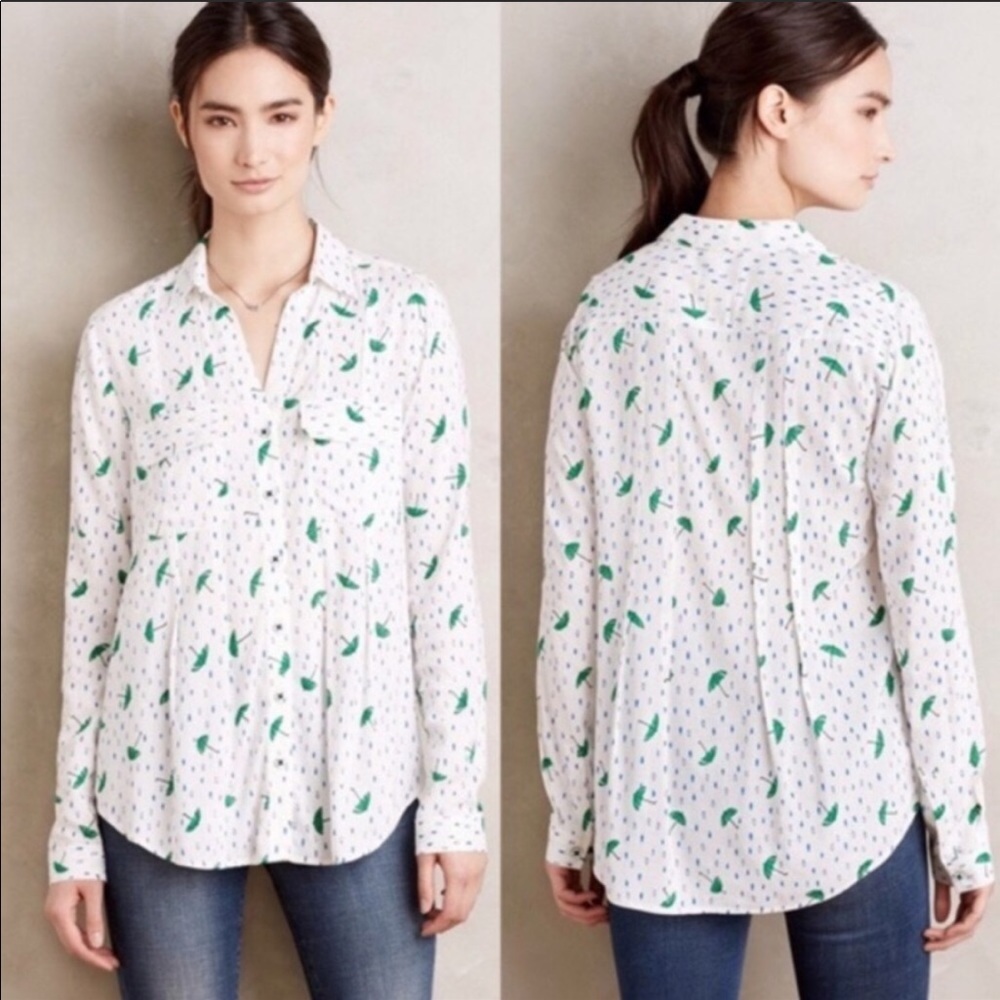 Maeve Wynwood Button Down Shirt